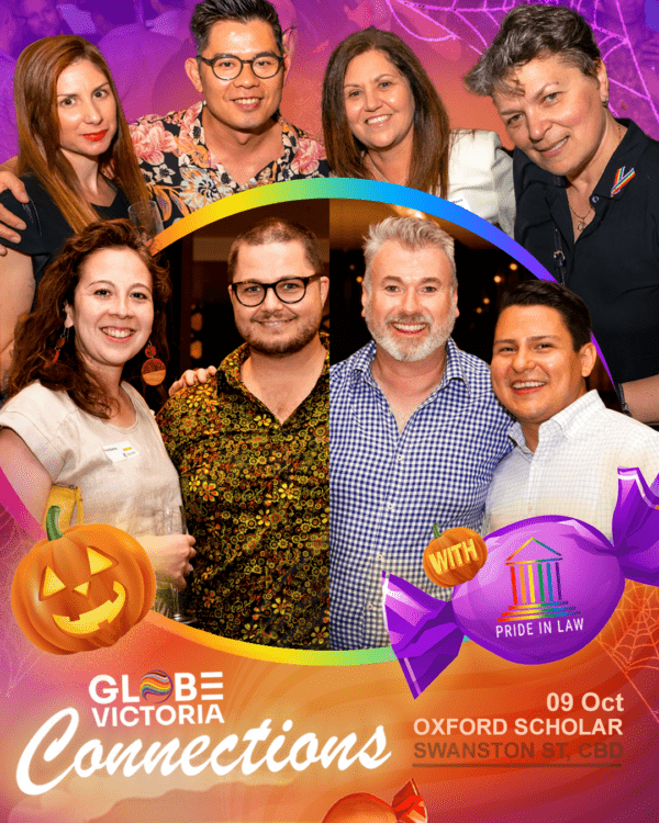 October 2025 Connections | GLOBE Victoria & Pride In Law